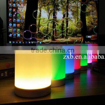 Different color light bluetooth speaker light lamp for travel outdoor activities smart music light