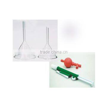 Burettes, Hand Pumps and Glass Funnels