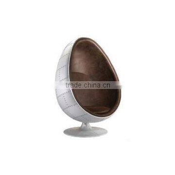 Aluminum Eero Aarnio Style Ball Chair