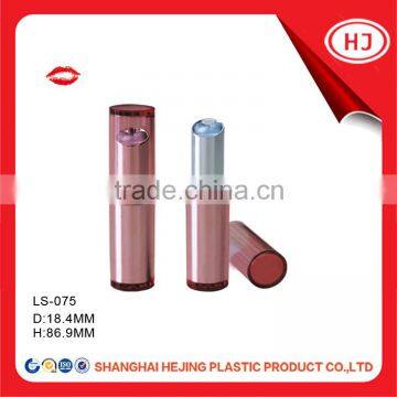 Empty round shape customize color lipstick tube