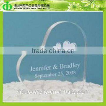 DDC-0279 Trade Assurance Crystal Cake Topper