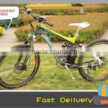 250W Elektro-Fahrrad E-Bike Pedelec electric bicycle 36V Li-ion battery mountain bike MTB CE EN 15194 approval