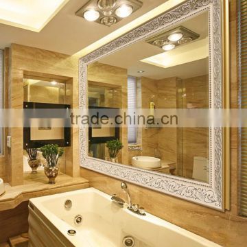 Modern design bathroom silver mirror glass