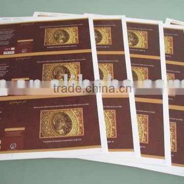 user's manual/brochure/catalogue/instruction sheet printing