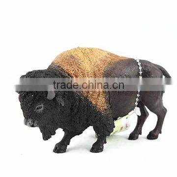 Injection Molded Animal Yak Bull Figures Sculptures