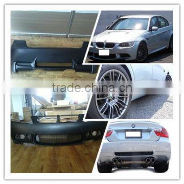 high quality PP body kit including front rear bumper and side skirts for 3SERIES E90 M3 style 05~09y