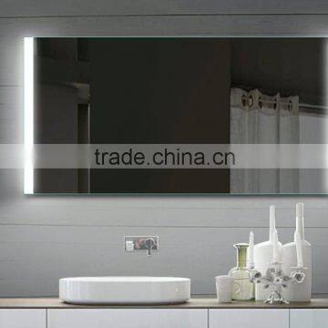 Modern furniture design illuminated bathroom mirror with led light lighted