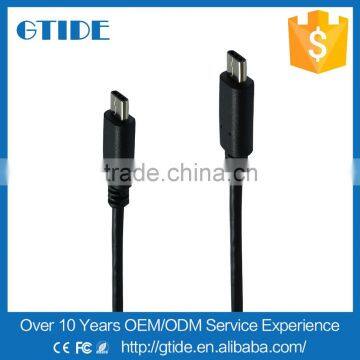 OEM/ODM High Speed 1m Reversible Charging USB 3.1 type C male to USB 3.1 type-c male 10Gbps connector data cable For ChromeBook