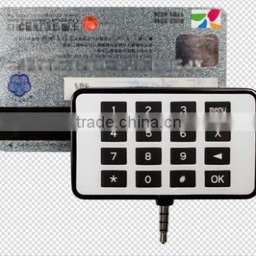 EMV Magnetic Smart Card Reader Mobile Magnetic Card Reader with 3.5mm Audio Jack