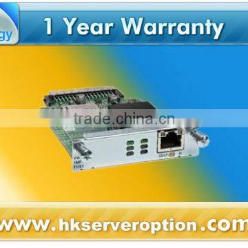 VWIC2-1MFT-T1/E1 3900 Series Interfaces EHWIC, HWIC, WIC, VIC, VWIC 1-Port 2nd Gen Multiflex Trunk Voice/WAN Int. Card - T1