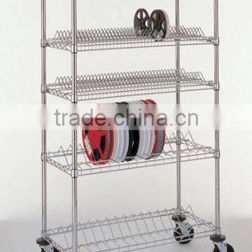 Factory Directly Sale IGFS-C005 SMT Component Reel Storage cart,chrome smt reel trolley