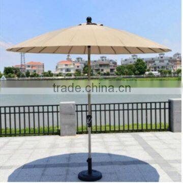 2016 Hot Sale Parasol Sunshade Aluminum Outdoor Beach Pool Patio Umbrella photo-2