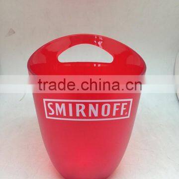 ice bucket PP plastic ice bucket with handle