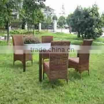 PE rattan furniture Dining set F1005