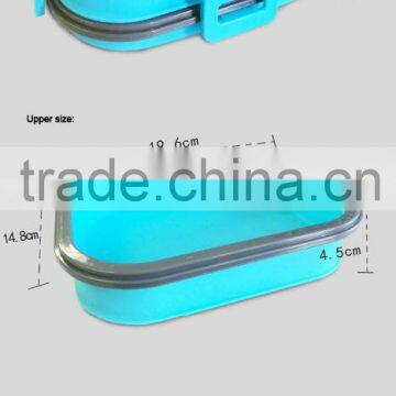 New Design Home Storage Silicon Food Bento Lunchbox photo-3