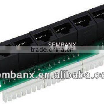 6-ports patch panel