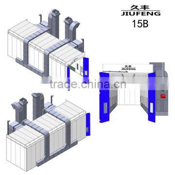 JF 15B high quality spray paint booth car spray booth oven truck spray booth (CE certification 2 years warranty time)