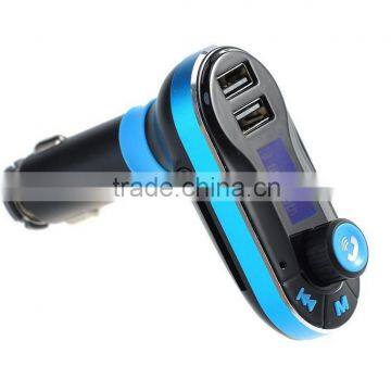 Car Accessory Wireless Bluetooth FM Transmitter With Remote Control and LCD Screen Display, China Supplier