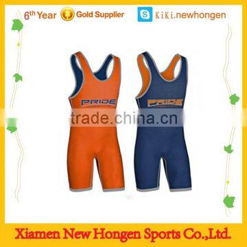 custom color sublimated cheap wrestling singlets for sale