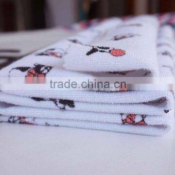 Little Dog Printed Lightweight Cotton Laminated Cartoon Fabric