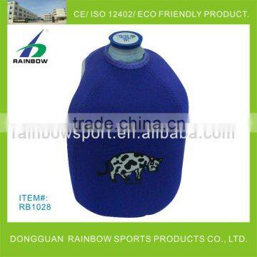 Neoprene milk bottle cooler bag
