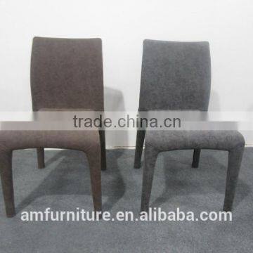 Modern design pu covering material custom comfortable dining chair