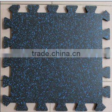 sound absorption rubber puzzle mat for gymnasium GM01