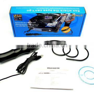 Dia 5.5mm USB Endoscope Borescope Inspection Camera Video CAM