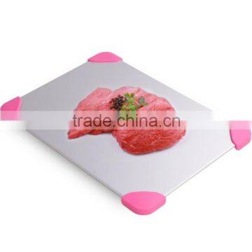 Hot selling thawing plate and quick defrost board and defrosting tray plate for frozen food or meat