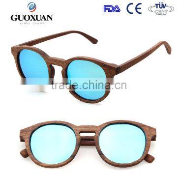 Ade Wu Beech Slim Retro Round Wood Sunglasses Bulk Wood Sunglasses Woody Sunglasses