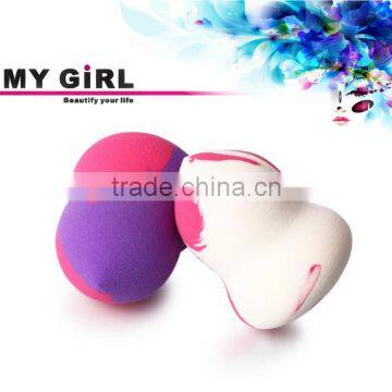 Promotion! MY GIRL cheap Sponge different color combinarions Powder makeup puff