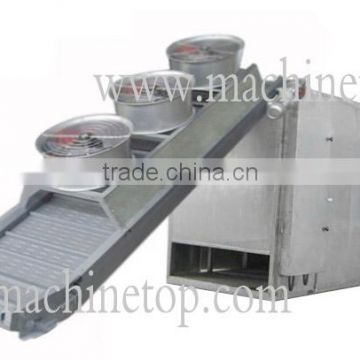 Straight Blowing Type Conveyor Dryer/The most advanced/professional direct blowing diced onion/banana chips dryer