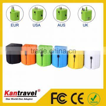 Kantravel DoubleUSB 2500 ma Electric Dryer Plug Adapter 5v Travel Electric Adapter us to India Electric Adapter photo-4