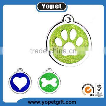 Wholesale High Quality Colorful Custom Print Logo Metal Pet ID Dog Tag photo-4