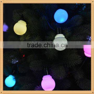 Commercial rubber cable led string lights festoon belt lights christmas outdoor decoration