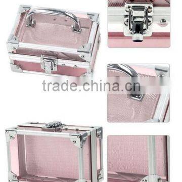 small sizefashion makeup beauty makeup case acrylic cosmetic box portable professional makeup box Y226-10A