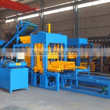 Semi-automatic viberation and hydraulic press brick machine yixin