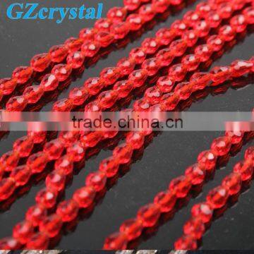 Teardrop shape cristal glass beads for jewelry making