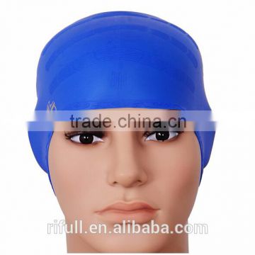 Factory Manufacture silicone swimming cap with your customized logo printing