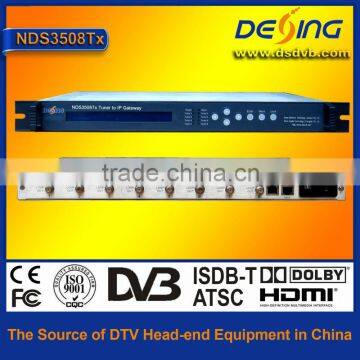 DVB-S2 tuner to SPTS IP gateway