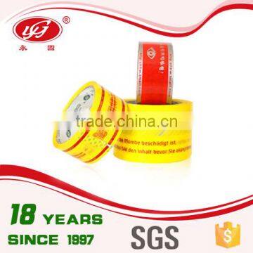 Jumbo Roll BOPP Printed Tape With company logo for sealing