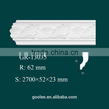 Good Quality European- style Indoor and Outdoor Decorative PU Cornice Mouldings