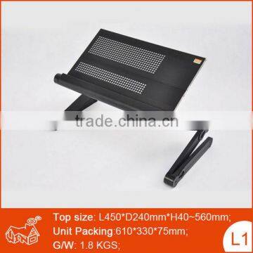 Folding laptop stand design adjustable and portable laptop table