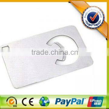 Rectangle Shaped Wholesale Stainless Steel Bottle Opener