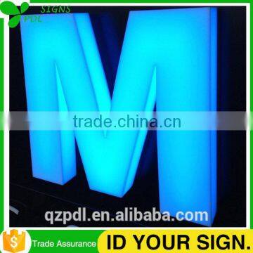 GET!!! Fabric Built Up 3D Led Acrylic Light Letter