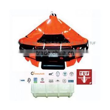 Light Weight Self-righting Inflatable Liferaft