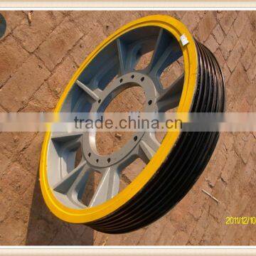 traction sheave 720*6*12 for elevator traction machine