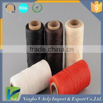 High Quality 1 Spool 260m 1mm Flat Sewing Coarse Braid Waxed Thread For Leather Craft Repair