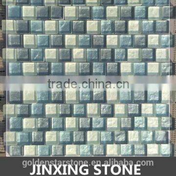 thickness 8mm glass mosaic tile (crystal glass)