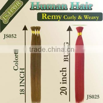 NEW PROMOTED HAIR BULK - LOGO DESIGNED - HUMAN HAIR BULK 100% - DYED HAIR